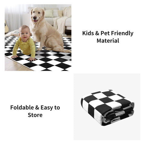 Terrug easy-care rug keeps spaces tidy with minimal effort.