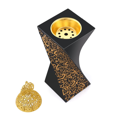 TERSCHELLING bakhoor burner with removable ashtray for easy cleaning and airflow.