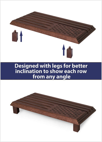 TESLYAR natural wood finish provides timeless, eco-friendly appeal