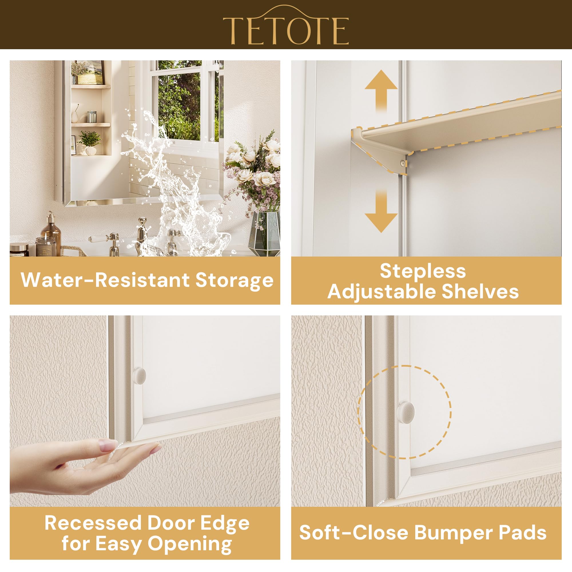 tetote stepless adjustable shelf for versatile height customization