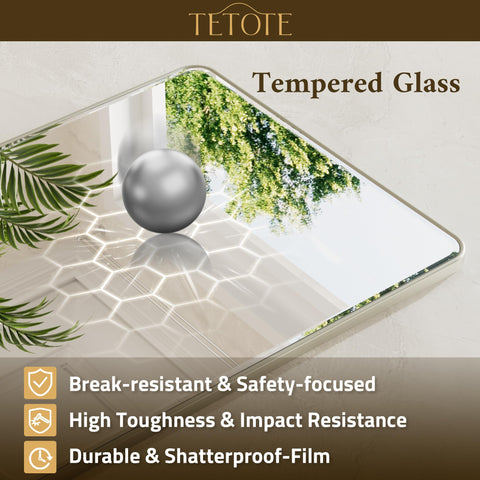 TETOTE French cleat installation lets one person mount quickly.