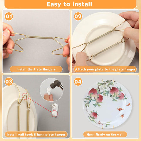 Tetutor invisible design keeps plate displays clean and unobtrusive.