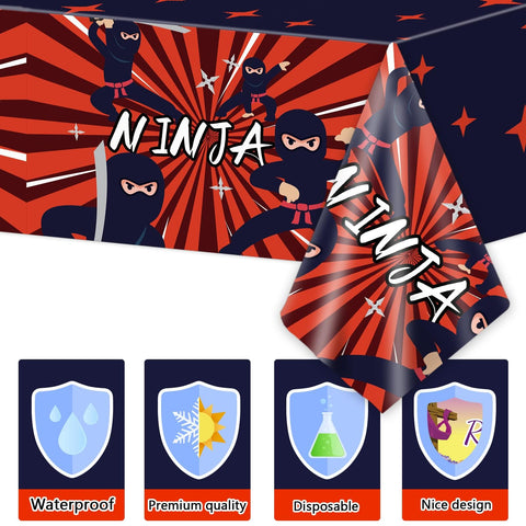 Tevxj plastic forks for Ninja party meals, sturdy and convenient.