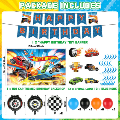 Tevxj race car napkins absorbent, kid-friendly party cleanup.