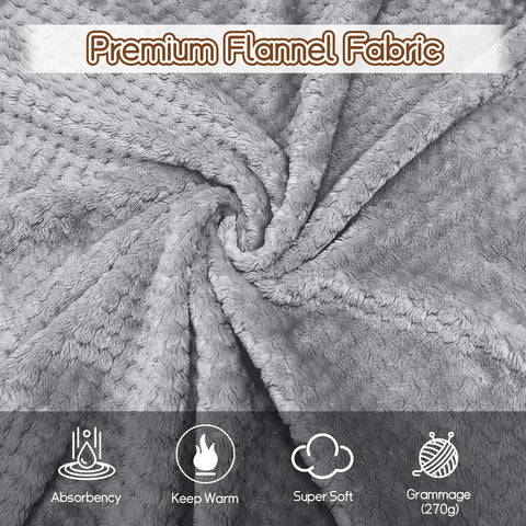 Tewloss lightweight warm blanket gray for everyday sofa comfort.
