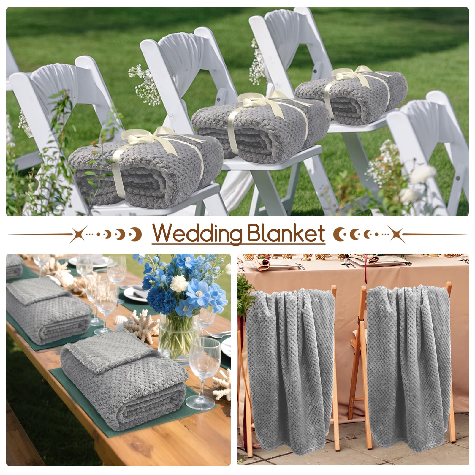 Tewloss machine-washable throw blanket gray for easy care.