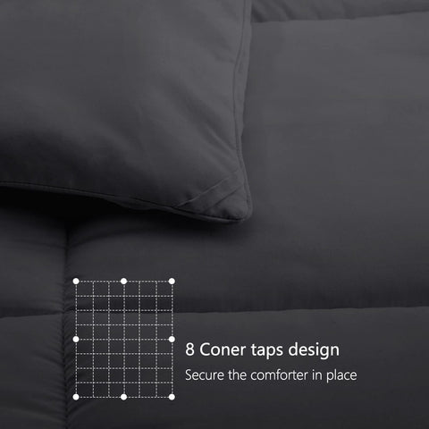 Texartist all-season duvet insert paired with duvet cover for versatile styling.