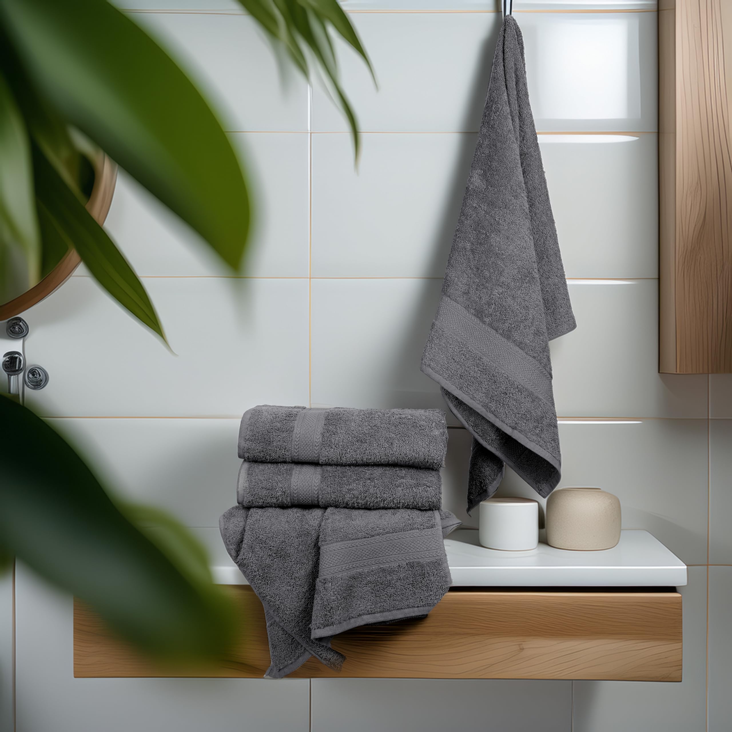 TexCraft premium cotton towels offering lasting softness and durability