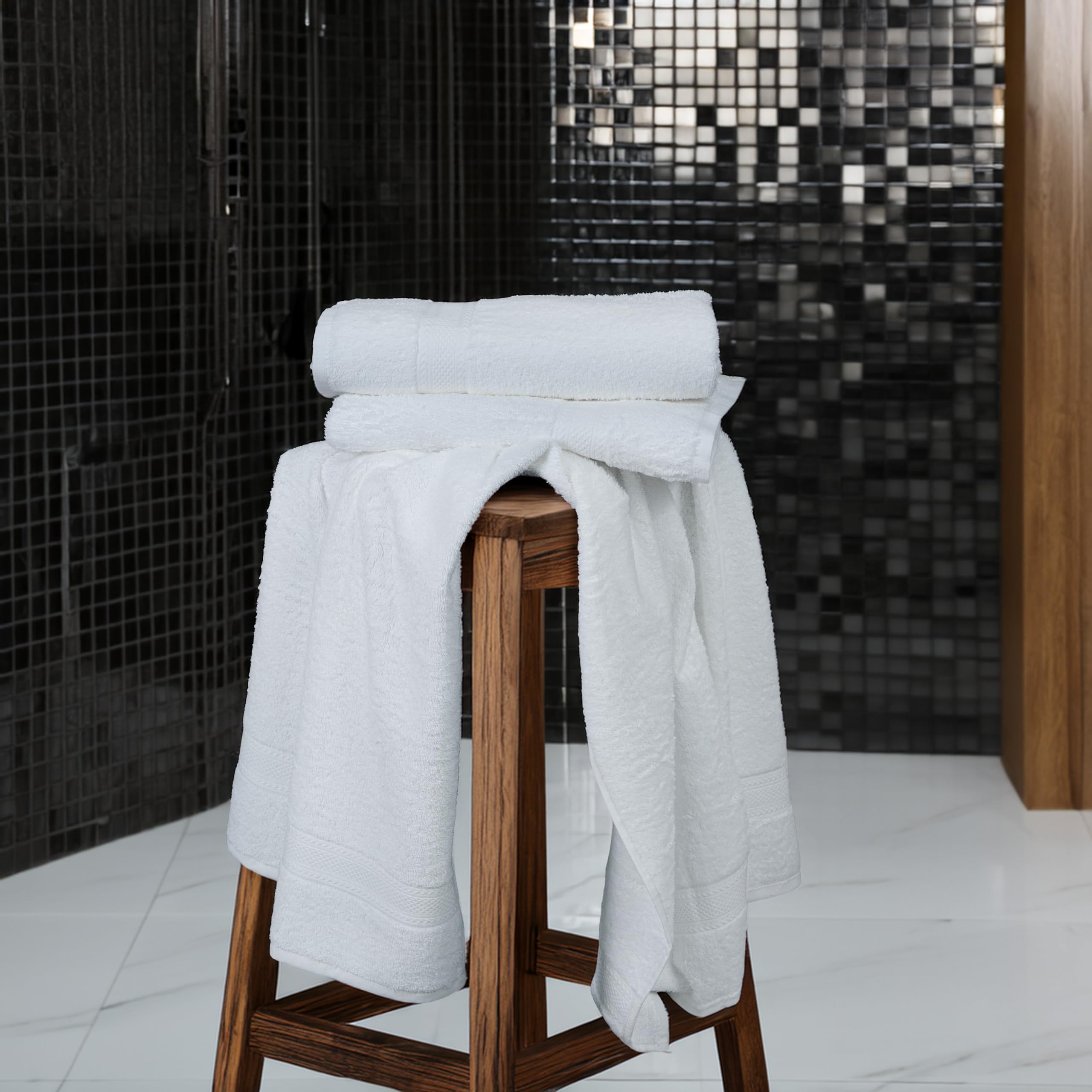 TEXCRAFT towels designed for hotel, salon, and spa environments.