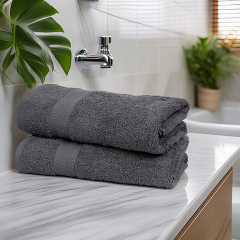 TexCraft soft plush terry towels for comfortable daily use