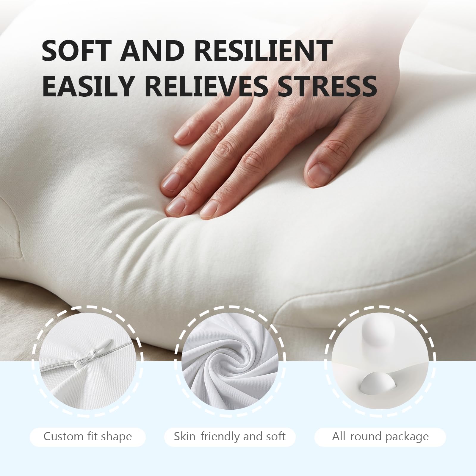 TGAHY Cloud Pillow loft options demonstrate adjustable support