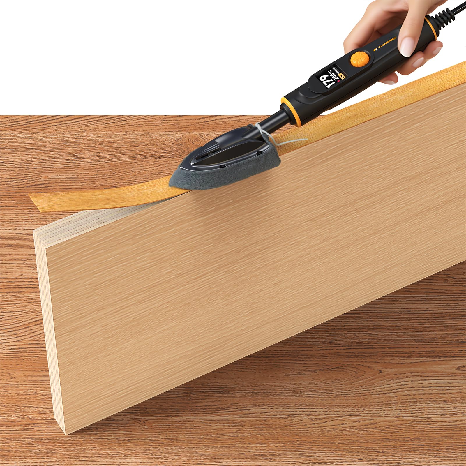THARREX edge tool suits veneer, furniture edges, and model crafts.