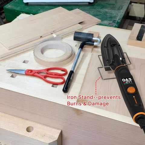 THARREX ergonomic grip design improves control during detailed work.