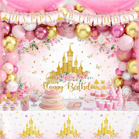 THAWAY butterfly wall stickers in pink and gold for whimsical walls