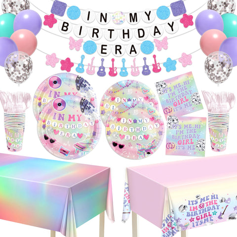 THAWAY In My Birthday Era plates – sturdy dinnerware for a music-themed party