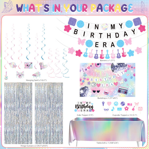 THAWAY iridescent tablecloth adds sparkle under desserts and party photos.