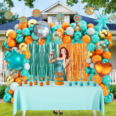 THAWAY Life of A Birthday Girl cake toppers finish the cake display.