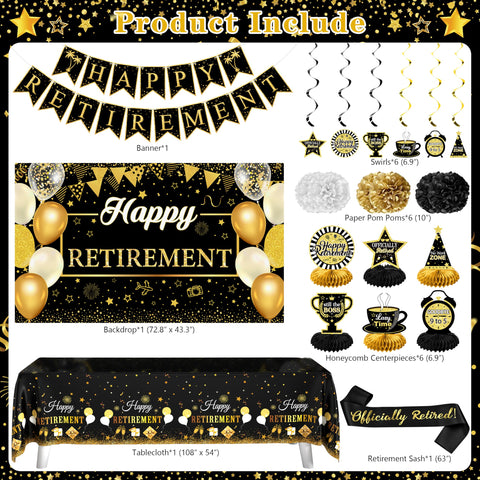 THAWAY retirement backdrop creating a sophisticated stage for photos indoors or outdoors