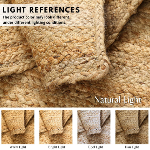 The Beer Valley jute fibers may shed slightly; gentle vacuum helps maintain the finish.