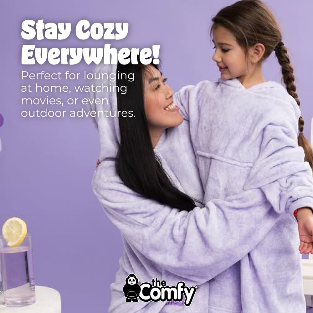 THE COMFY Dream Jr hug-like blanket for couch lounging and movie nights