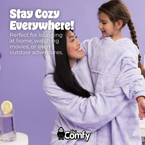 THE COMFY Dream Jr hug-like blanket for couch lounging and movie nights