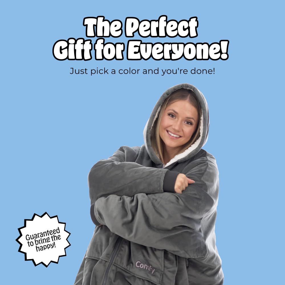 The Comfy is machine washable for easy cleaning after busy days.