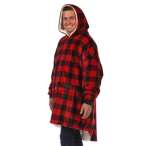 The Comfy Original machine washable tag shows easy care.