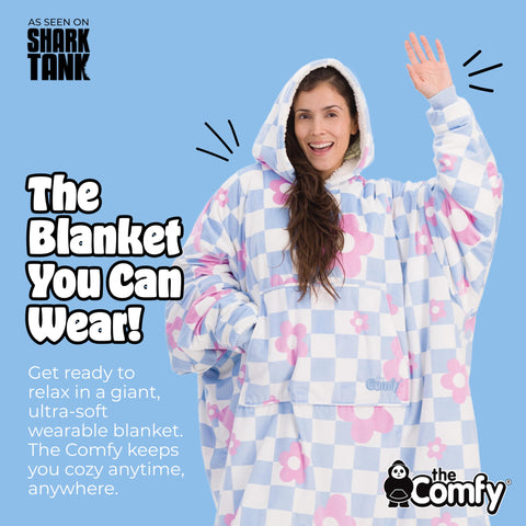 The Comfy Original velveluxe exterior feels soft and durable.