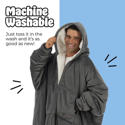 The Comfy versatile use supports home lounging, travel, and outdoor moments needing warmth.