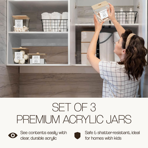 The Concept Boutique - Paris clear detergent container shows contents for easy refills.