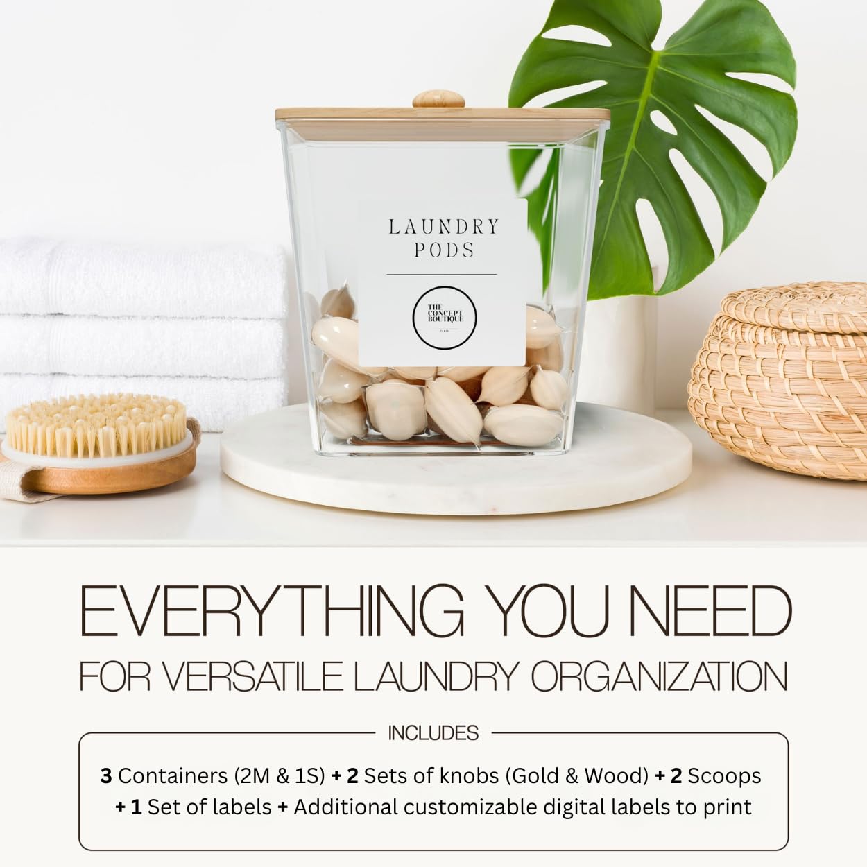 The Concept Boutique - Paris label template streamlines custom labeling.