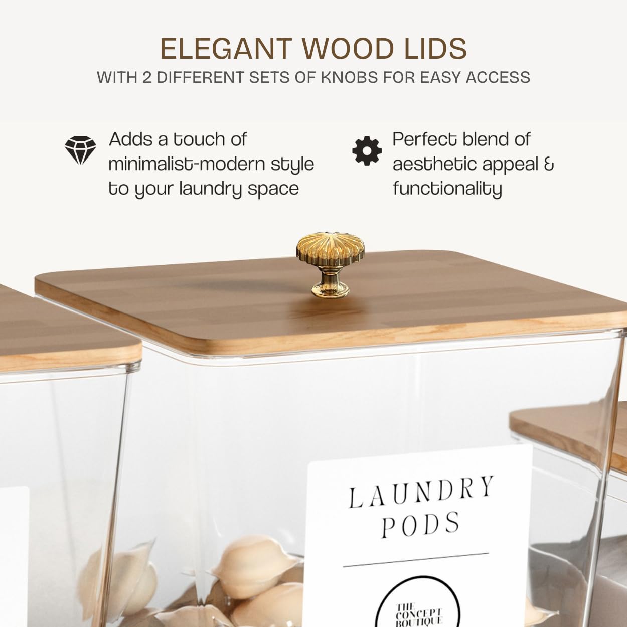 The Concept Boutique - Paris laundry scoops simplify measuring and pouring.