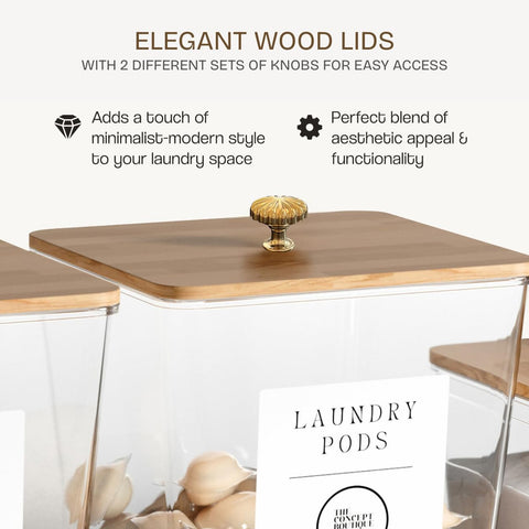 The Concept Boutique - Paris laundry scoops simplify measuring and pouring.