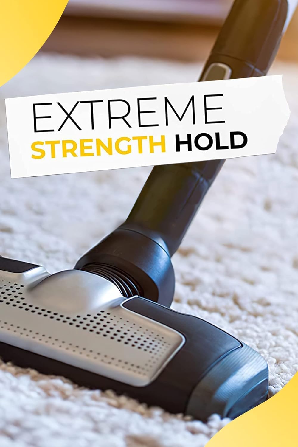 The Good Stuff rug tape secures a thin area rug for safe everyday use
