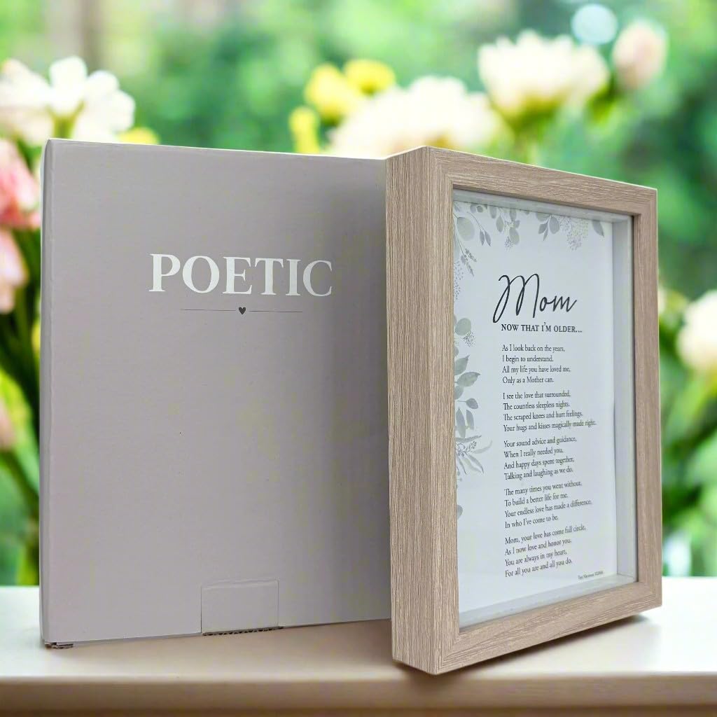 The Grandparent Gift Co. 5x7 display ready for bedside or desk placement