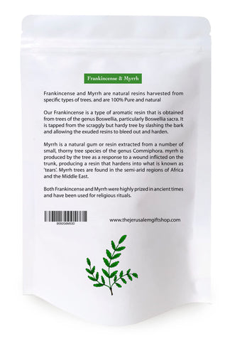 Gift-pack box highlighting Jerusalem origin for contemplative moments.