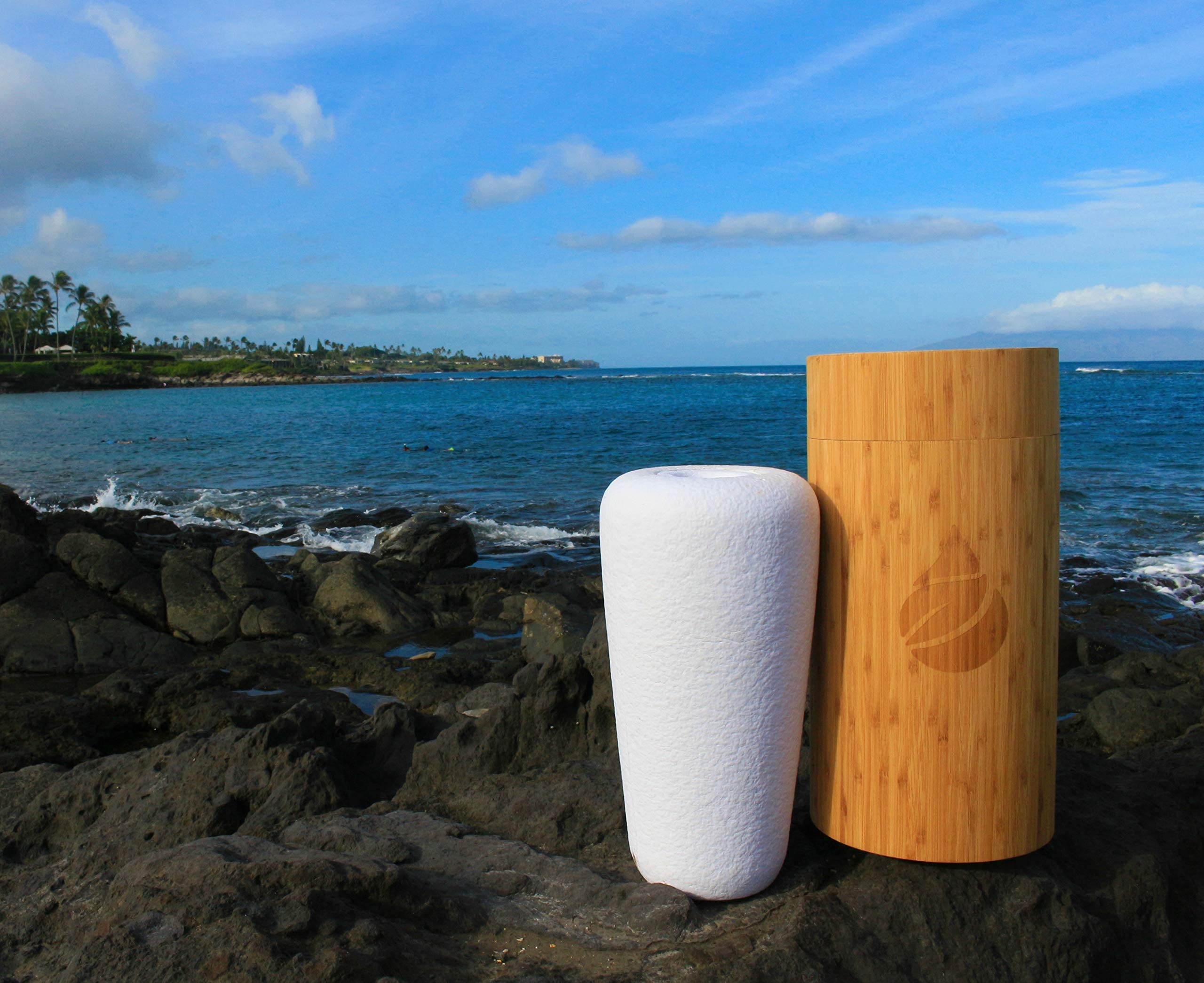Flexible ashes usage allows 100% or partial in burial.