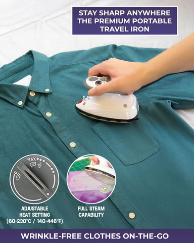 The Quilted Bear compact crafting iron ideal for applique and press work.