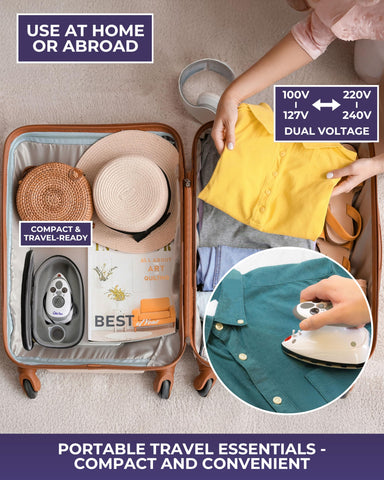 The Quilted Bear hard-shell case keeps accessories organized.