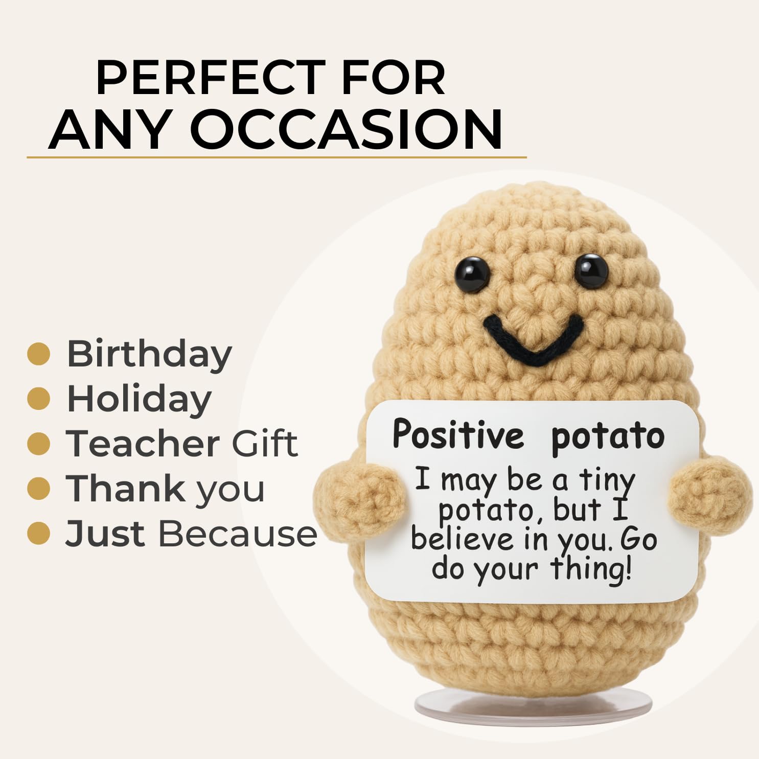 The Trend Collection crochet texture detail adds soft tactile charm.