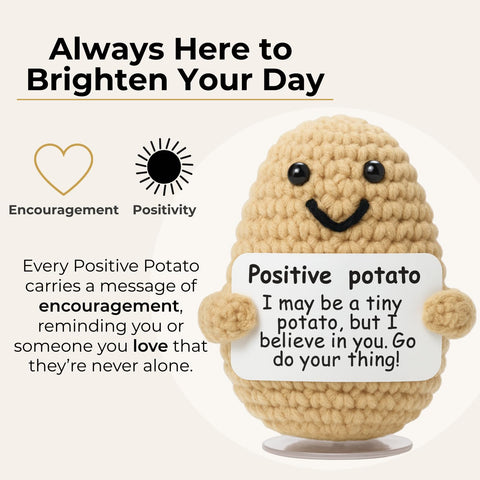The Trend Collection potato plush mood boost for office desks and classrooms.