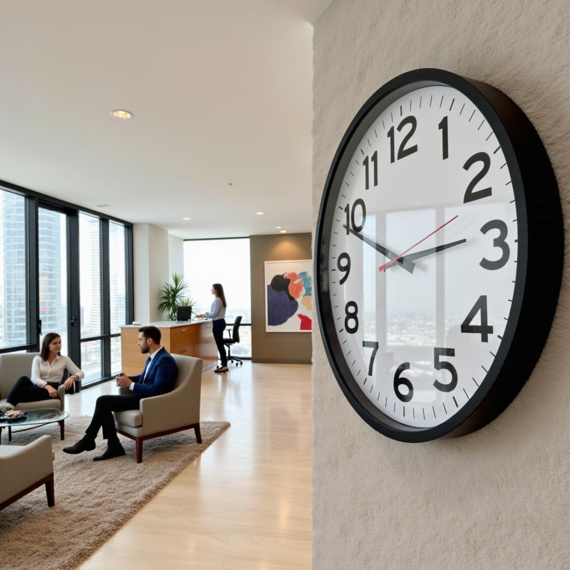 The Ultimate Wall Clock comes with U.S.-based support and warranty.