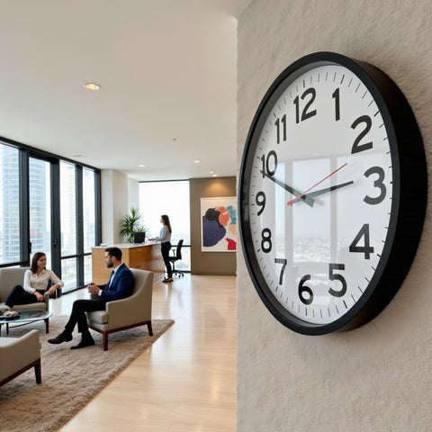 The Ultimate Wall Clock comes with U.S.-based support and warranty.