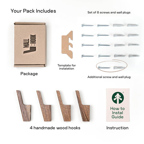 TheHrdwoodCom ready-to-hang entryway hooks organize and tidy spaces