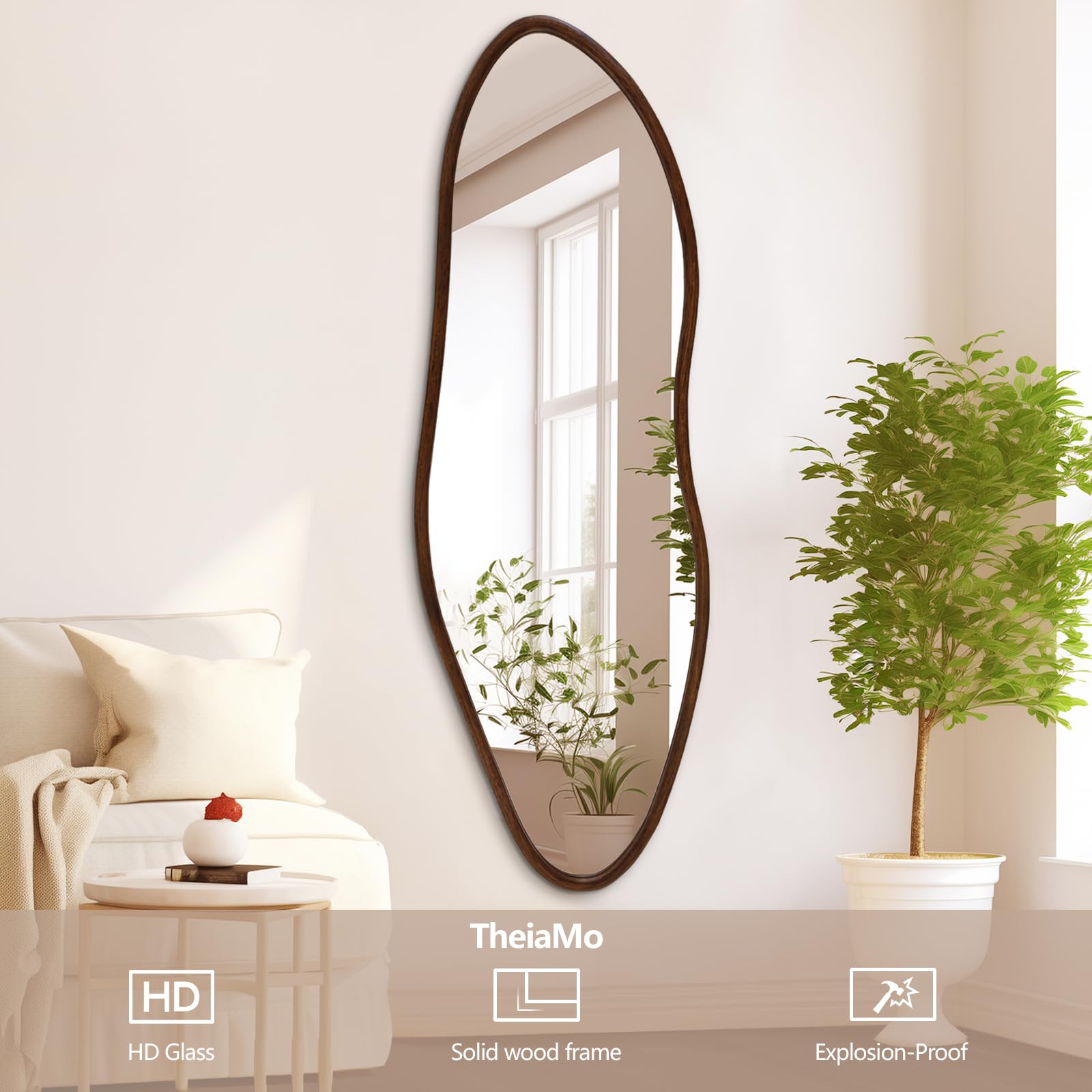 TheiaMo supports horizontal or vertical mounting for flexible room layouts.
