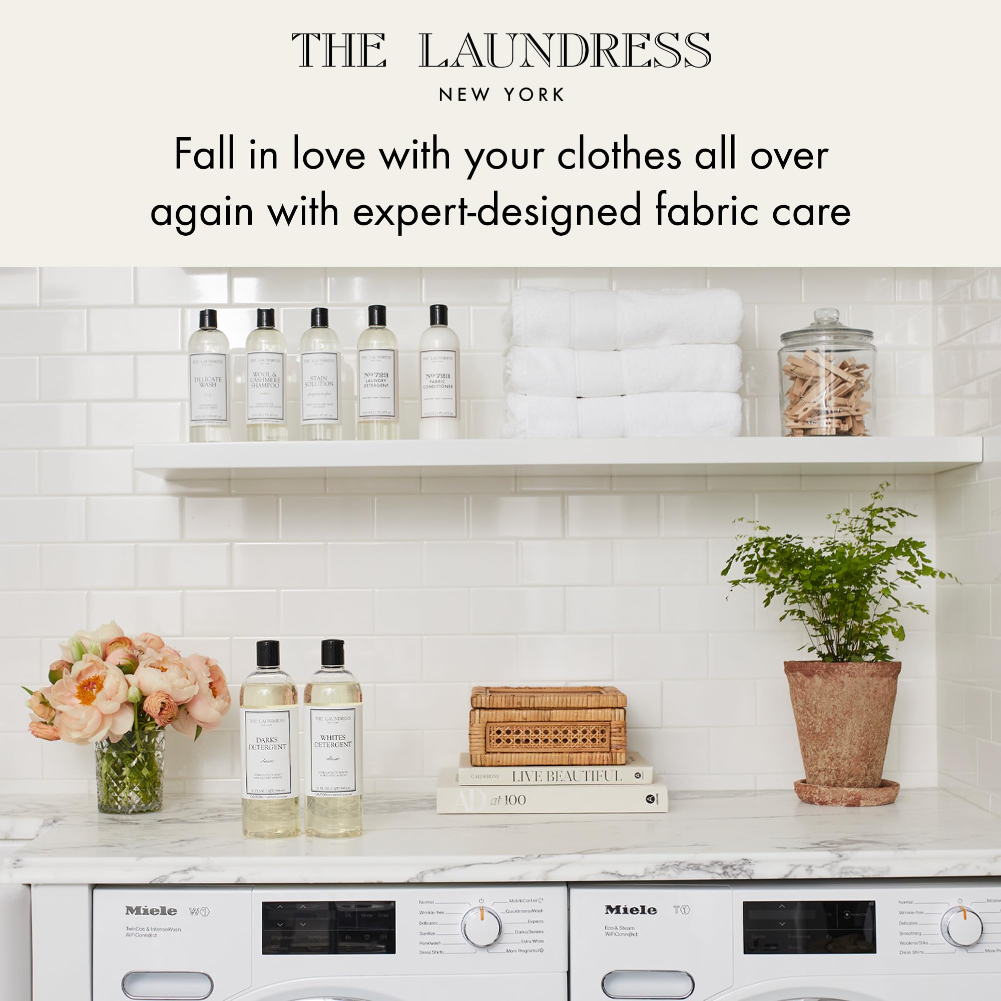 The Laundress mesh bag minimizes snags in busy laundry cycles.