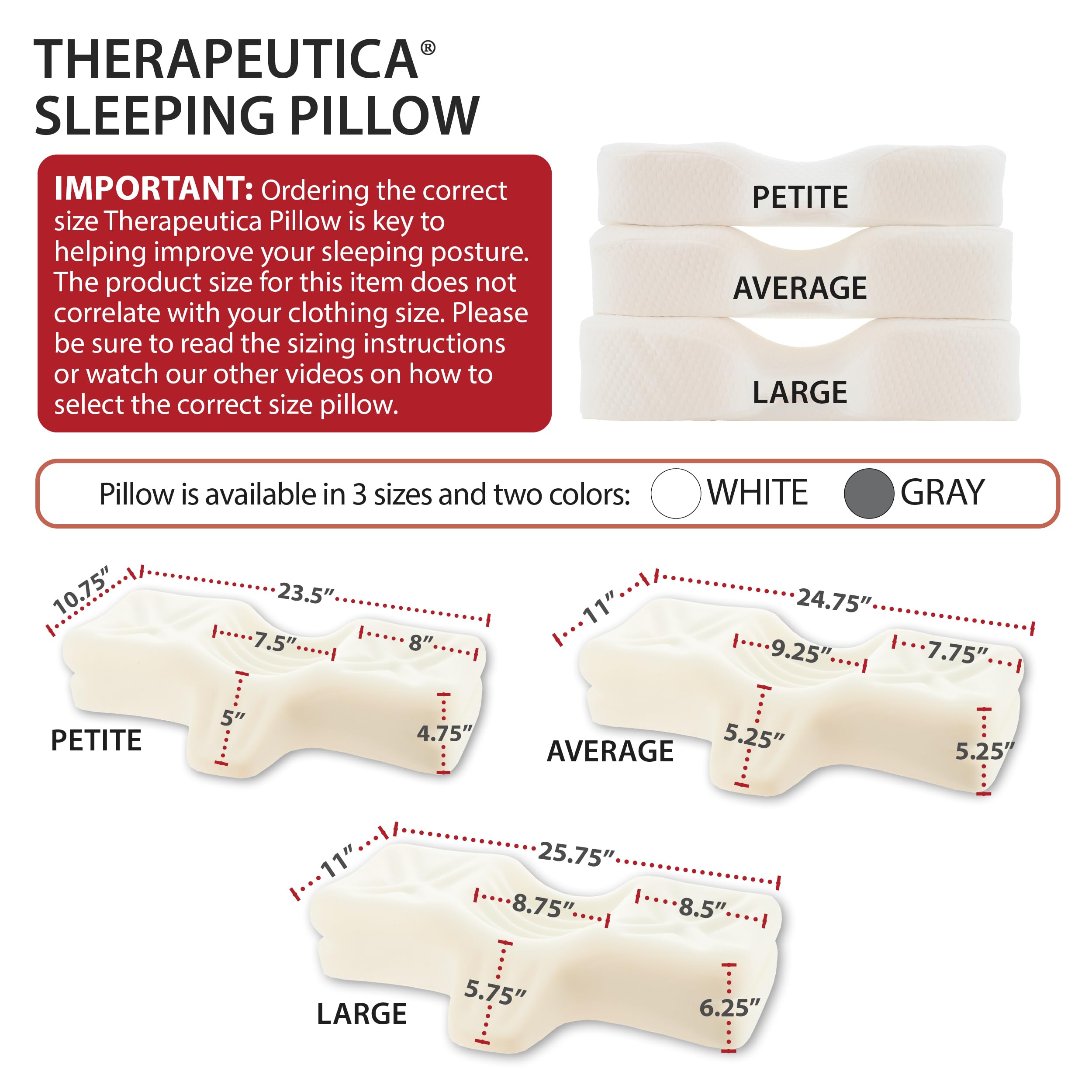 Therapeutica pillow alternate-comfort use illustrates seasonal sleep adjustments