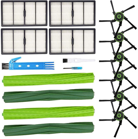 Theresa Hay Roomba s9 replacement brushes for thorough debris pickup.