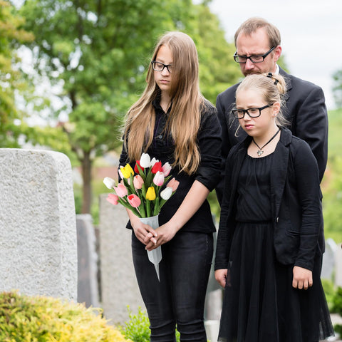 Thiccywoov vase-ready cemetery decor for headstones and memorials.