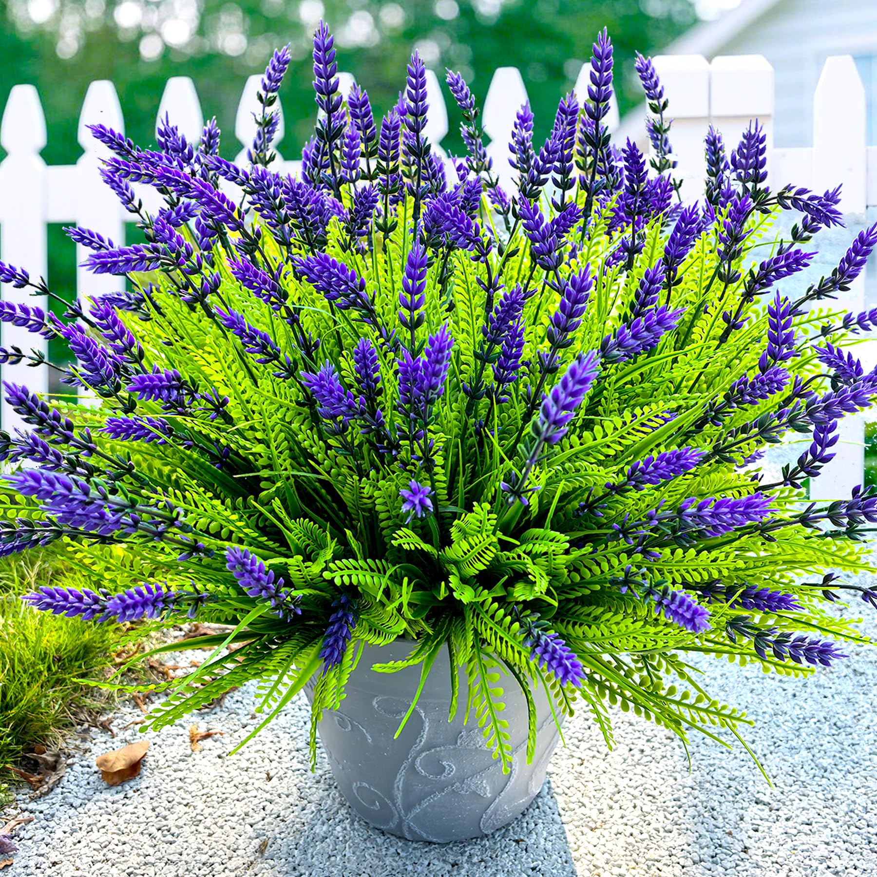 Thinktral realistic artificial plants ideal for garden and balcony decor.